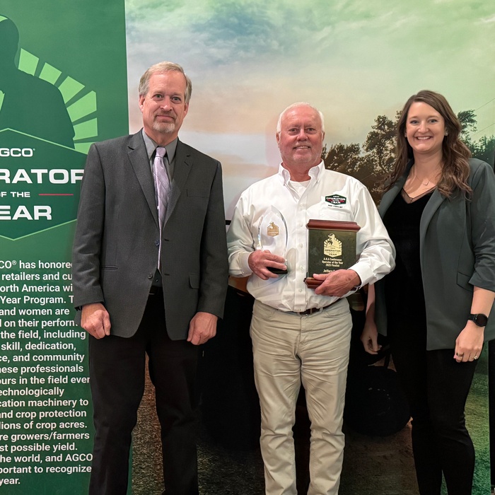 Jeff Coffey of Helena named 2025 AGCO Operator of the Year