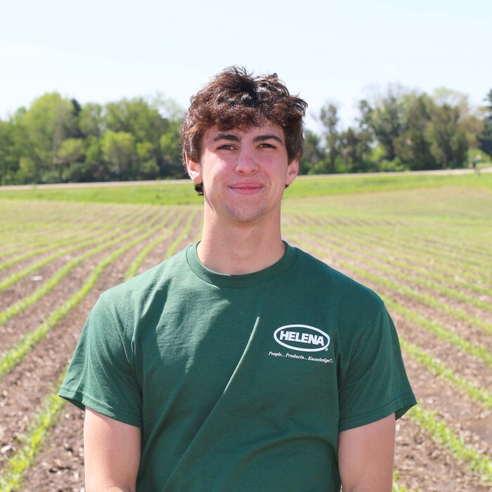 Alex Roe, Agronomy and Agribusiness Management Major at the University of Wisconsin