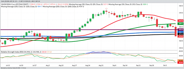December 2026 Corn – Brutally Bearish